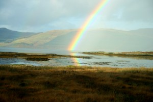 Rainbow on Mull